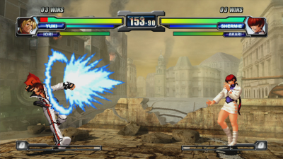 Neo Geo Battle Coliseum - Yuki versus Shermie
