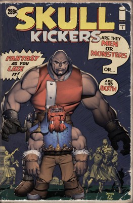 Skullkickers #1 - Alternate cover by Chris Stevens