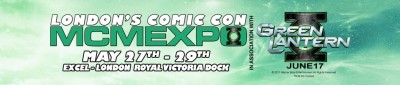 Green Lantern at MCM Expo