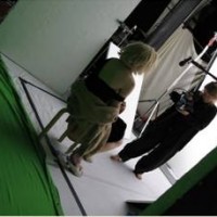 lily cole Sally Potter & Lily Cole on the set of