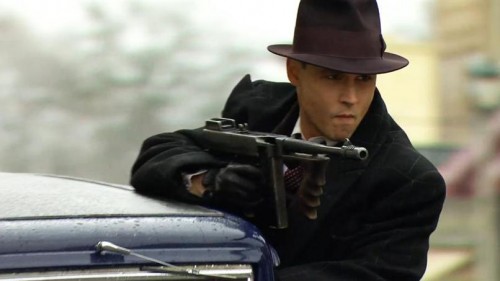 Johnny Depp in Public Enemies