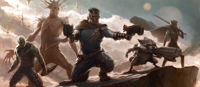 Guardians of the Galaxy - concept art