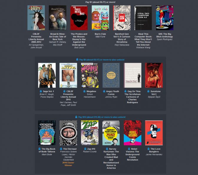 Humble Book Bundle: Forbidden Books