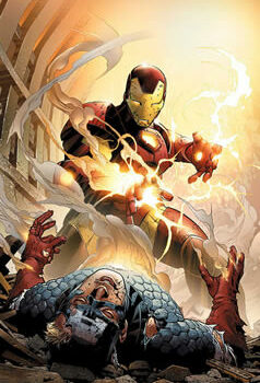 iron man civil war comic