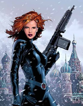 Emily Blunt as Black Widow?