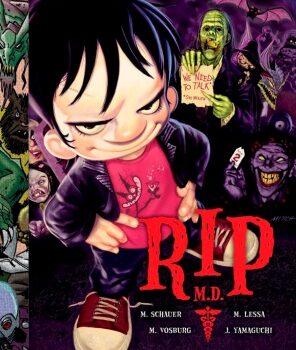 Creator Book Signings Announced for RIP M.D. Graphic Novel