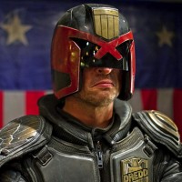 Karl urban as Judge Dredd