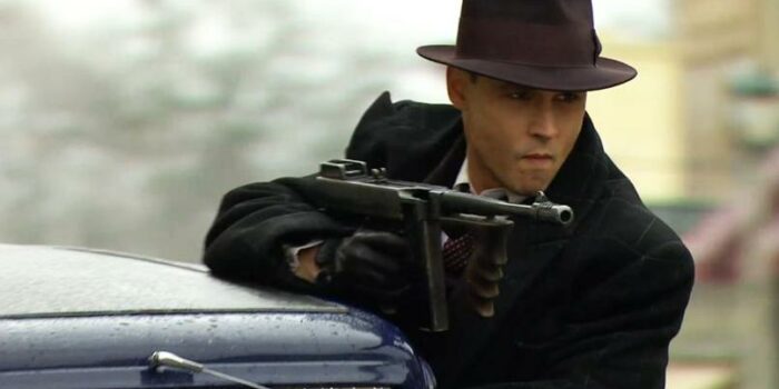 Johnny Depp in Public Enemies