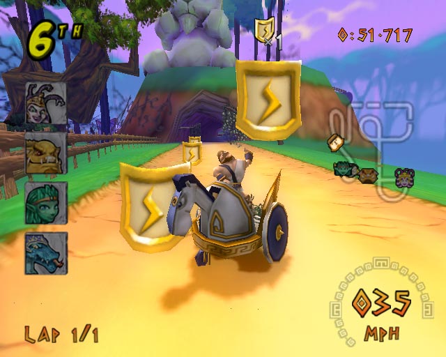 Heracles Chariot Racing WiiWare Review | Shelf Abuse