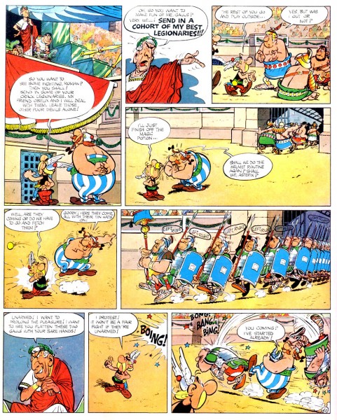 That Guy’s Got Gauls: Asterix the Gladiator | Shelf Abuse