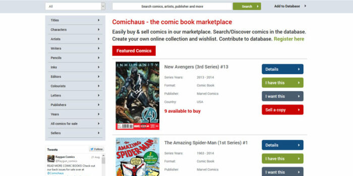 New Marketplace Comichaus Aims to Unite Collectors and Sellers