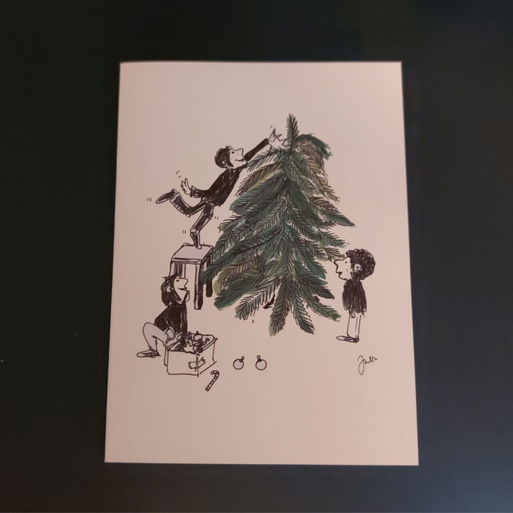 Julia Kay Chrsitmas card